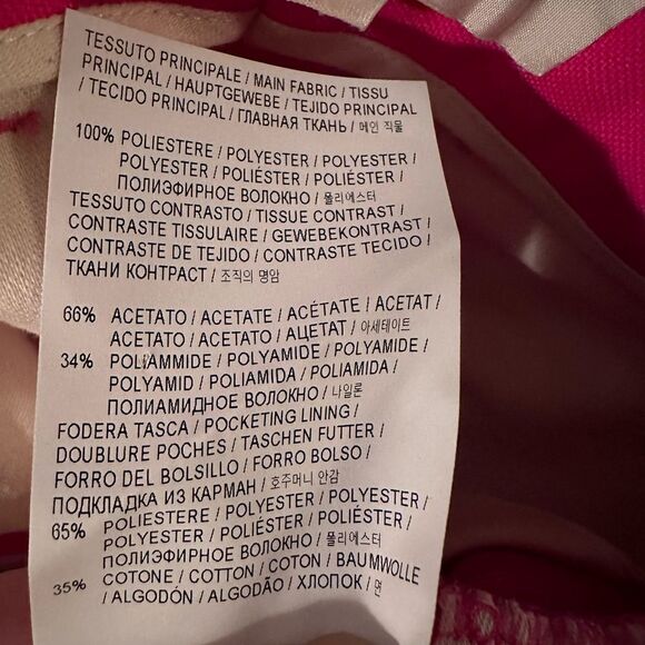 Golden Goose Venice Pants in Fucsia and Satin White Size XS - Picture 10 of 10